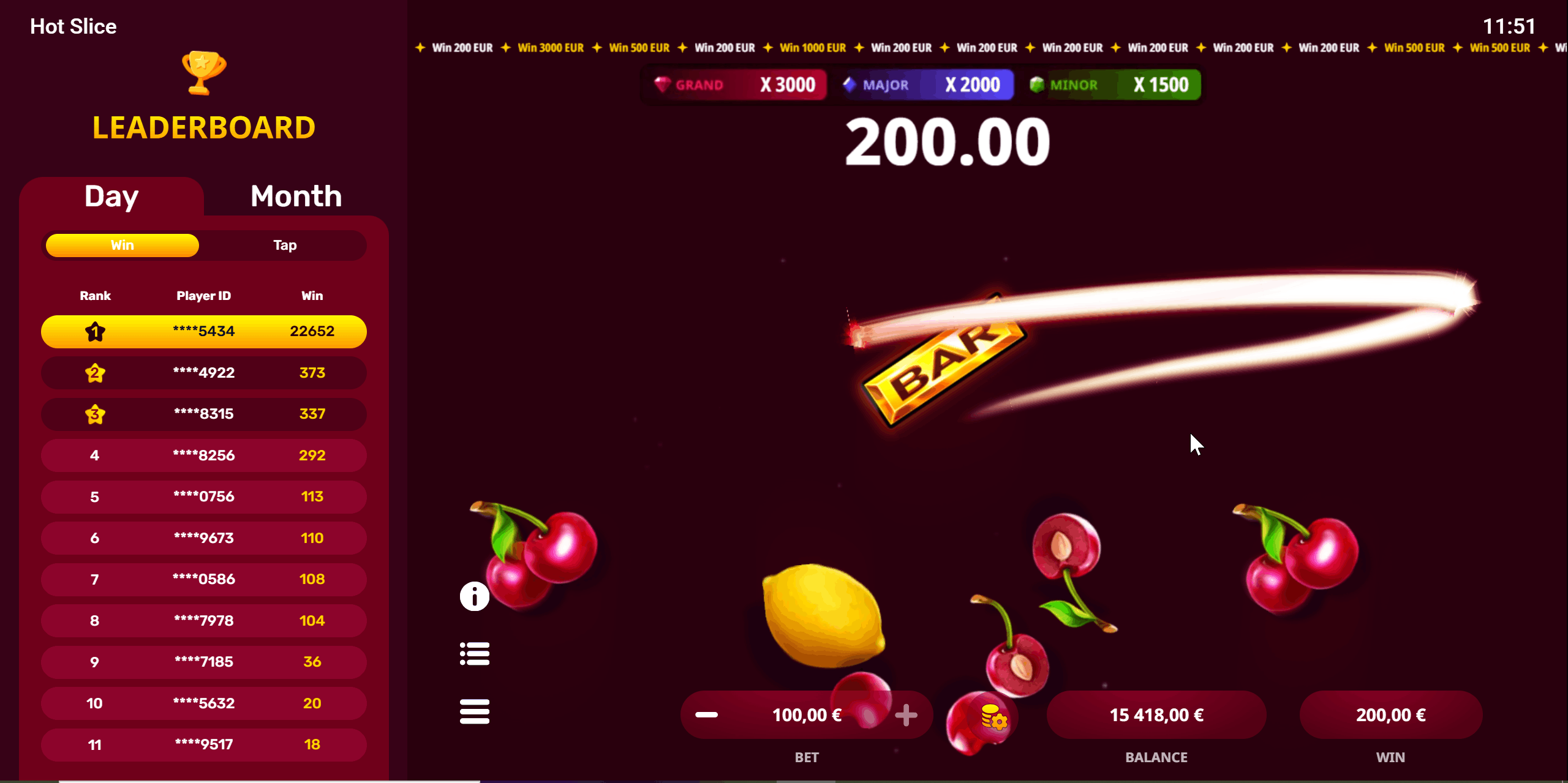 Hot Slice Slot — Hero-Banner auf SpyBet Casino