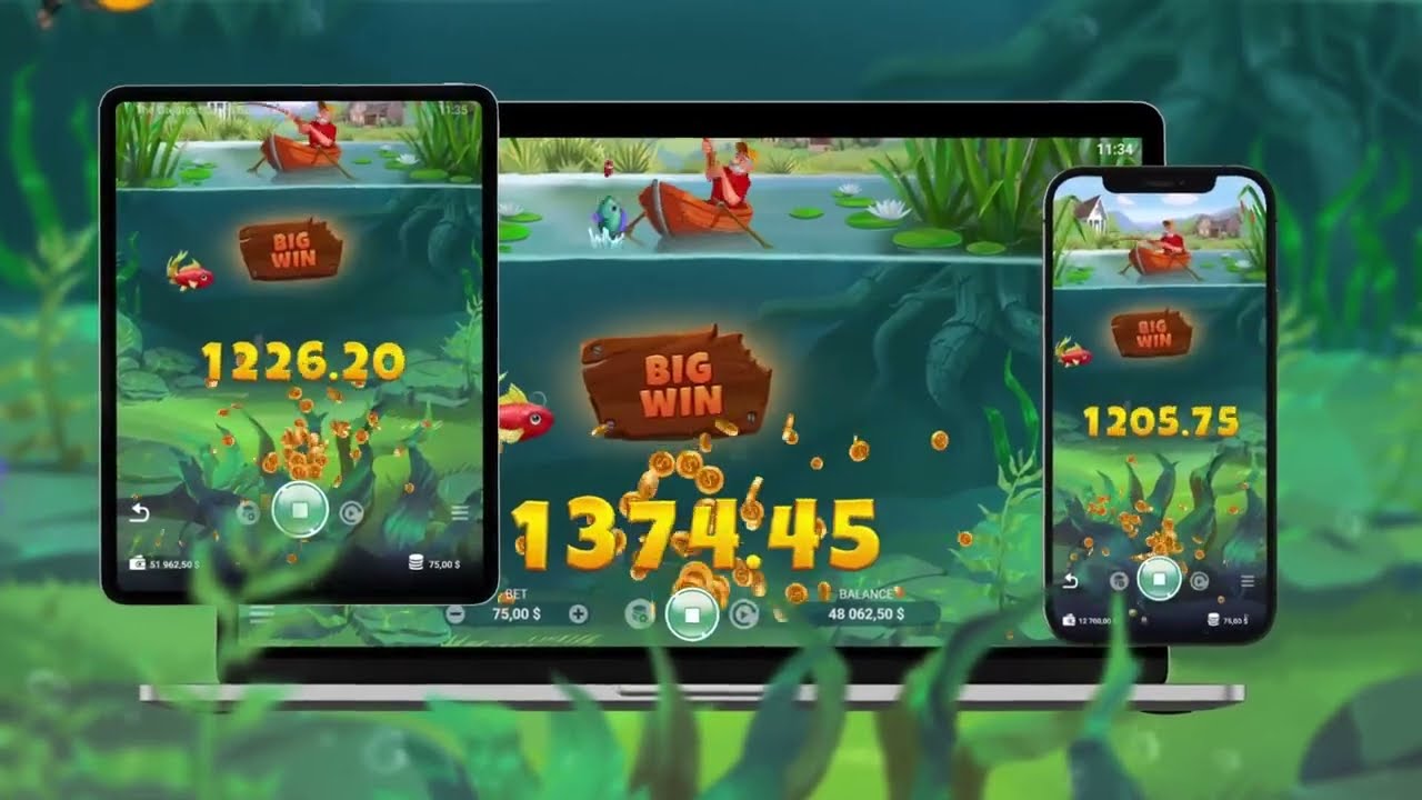 The Greatest Catch Slot — Hero-Banner auf SpyBet Casino